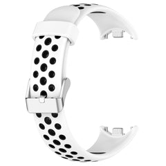 Two-color Steel Plug Silicone Watch Band