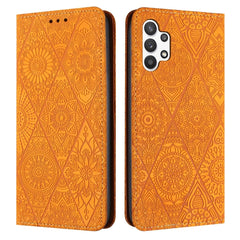 Ethnic Embossed Adsorption Leather Phone Case