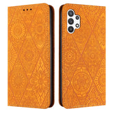 Ethnic Embossed Adsorption Leather Phone Case