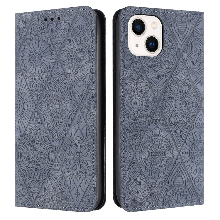 Ethnic Embossed Adsorption Leather Phone Case, For iPhone 14, For iPhone 14 Plus, For iPhone 14 Pro, For iPhone 14 Pro Max Ethnic Embossed Adsorption Leather Phone Case, For iPhone 14, For iPhone 14 Plus, For iPhone 14 Pro, For iPhone 14 Pro Max