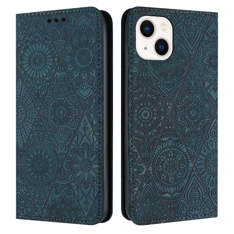 Ethnic Embossed Adsorption Leather Phone Case, For iPhone 14, For iPhone 14 Plus, For iPhone 14 Pro, For iPhone 14 Pro Max Ethnic Embossed Adsorption Leather Phone Case, For iPhone 14, For iPhone 14 Plus, For iPhone 14 Pro, For iPhone 14 Pro Max