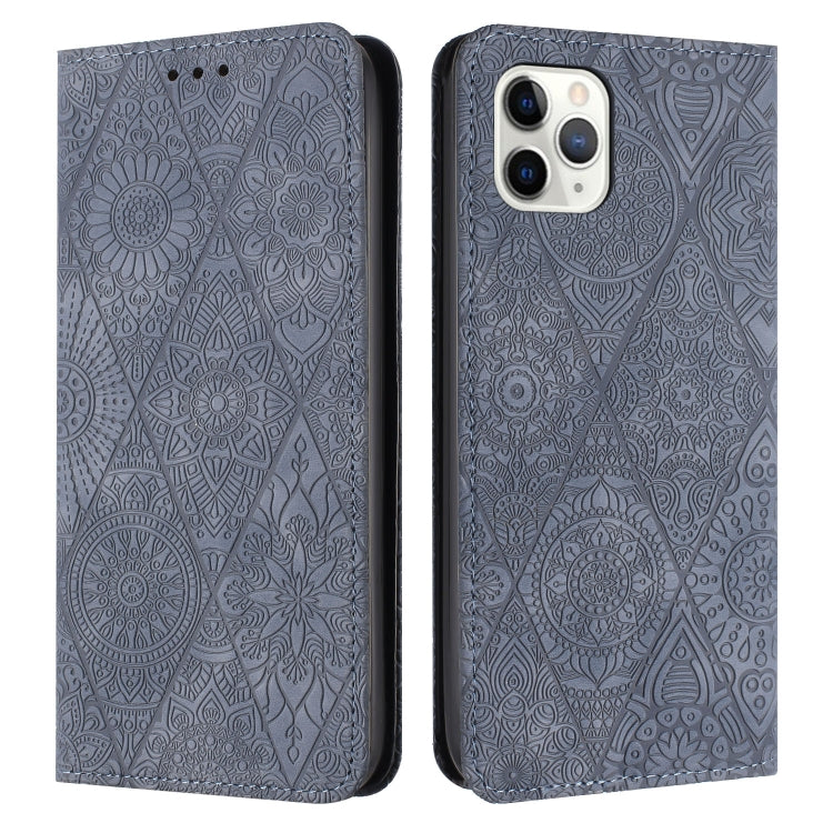 Ethnic Embossed Adsorption Leather Phone Case, For iPhone 13, For iPhone 13 Pro, For iPhone 13 Pro Max, For iPhone 12 / 12 Pro Ethnic Embossed Adsorption Leather Phone Case, For iPhone 13, For iPhone 13 Pro, For iPhone 13 Pro Max, For iPhone 12 / 12 Pro