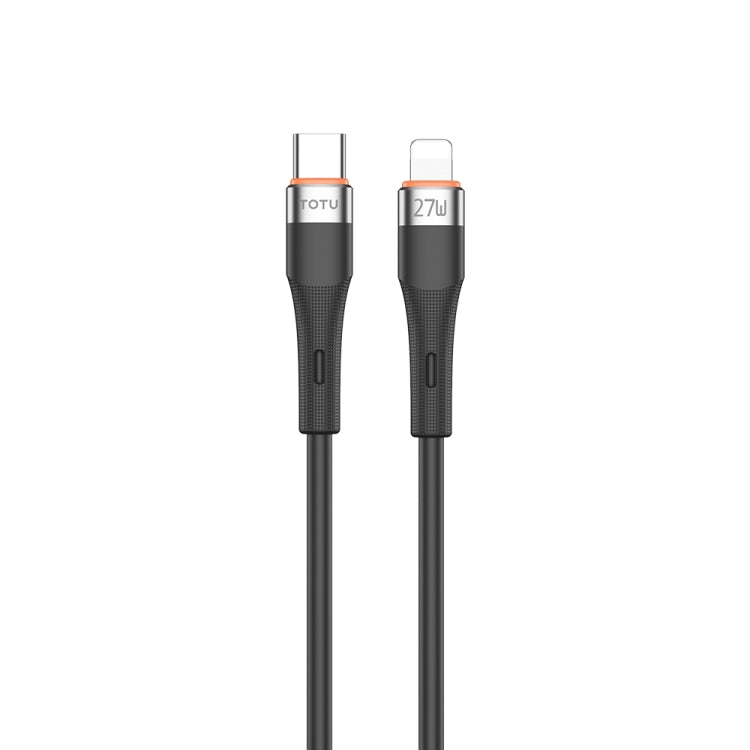 TOTU CB-2 Series USB-C / Type-C to 8 Pin Aluminum Alloy Skin Feel Charging Data Cable, 1m TOTU CB-2 Series USB-C / Type-C to 8 Pin Aluminum Alloy Skin Feel Charging Data Cable, 1m