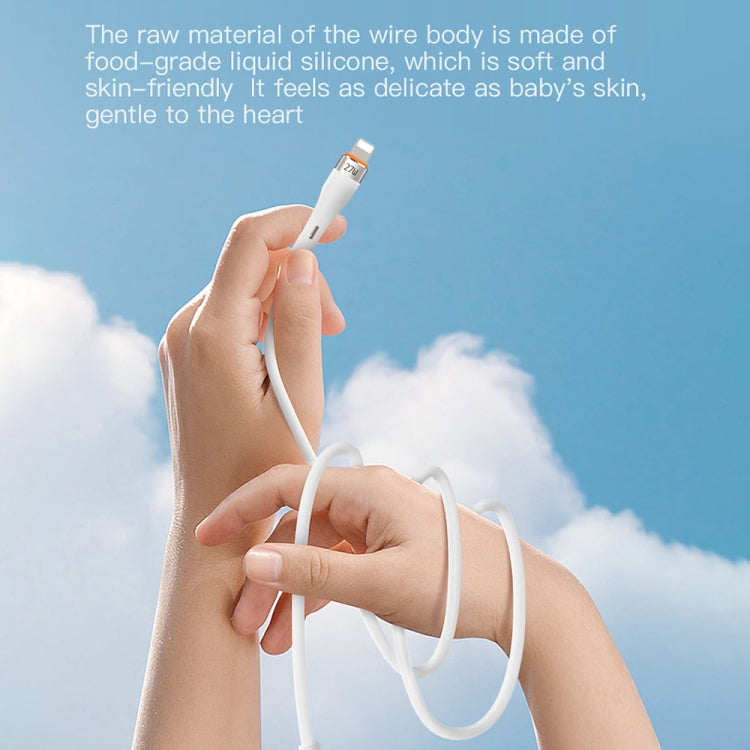 TOTU CB-2 Series USB-C / Type-C to 8 Pin Aluminum Alloy Skin Feel Charging Data Cable, 1m TOTU CB-2 Series USB-C / Type-C to 8 Pin Aluminum Alloy Skin Feel Charging Data Cable, 1m