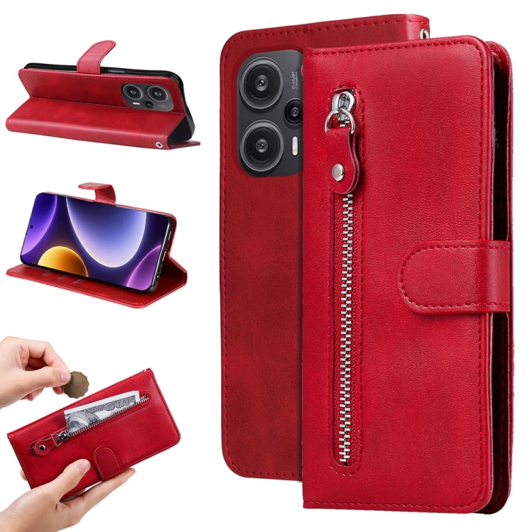 Calf Texture Zipper Leather Phone Case, For Xiaomi Redmi Poco F5, For Xiaomi 13T / Redmi K60 Ultra, For Xiaomi Redmi K60 / K60 Pro, For Xiaomi Redmi Note 12S 4G Calf Texture Zipper Leather Phone Case, For Xiaomi Redmi Poco F5, For Xiaomi 13T / Redmi K60 Ultra, For Xiaomi Redmi K60 / K60 Pro, For Xiaomi Redmi Note 12S 4G