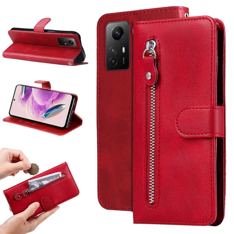 Calf Texture Zipper Leather Phone Case, For Xiaomi Redmi Poco F5, For Xiaomi 13T / Redmi K60 Ultra, For Xiaomi Redmi K60 / K60 Pro, For Xiaomi Redmi Note 12S 4G Calf Texture Zipper Leather Phone Case, For Xiaomi Redmi Poco F5, For Xiaomi 13T / Redmi K60 Ultra, For Xiaomi Redmi K60 / K60 Pro, For Xiaomi Redmi Note 12S 4G