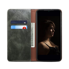 Oil Wax Crazy Horse Texture Flip Leather Phone Case, For Xiaomi Redmi Note 12 Turbo / Poco F5, For Xiaomi Redmi Note 12 Turbo