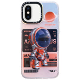 Mechanical Astronaut Pattern TPU Phone Case, For iPhone XS / X, For iPhone XR, For iPhone XS Max