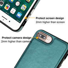 Leather Texture Full Coverage Phone Case, For iPhone 6s Plus / 7 Plus / 8 Plus