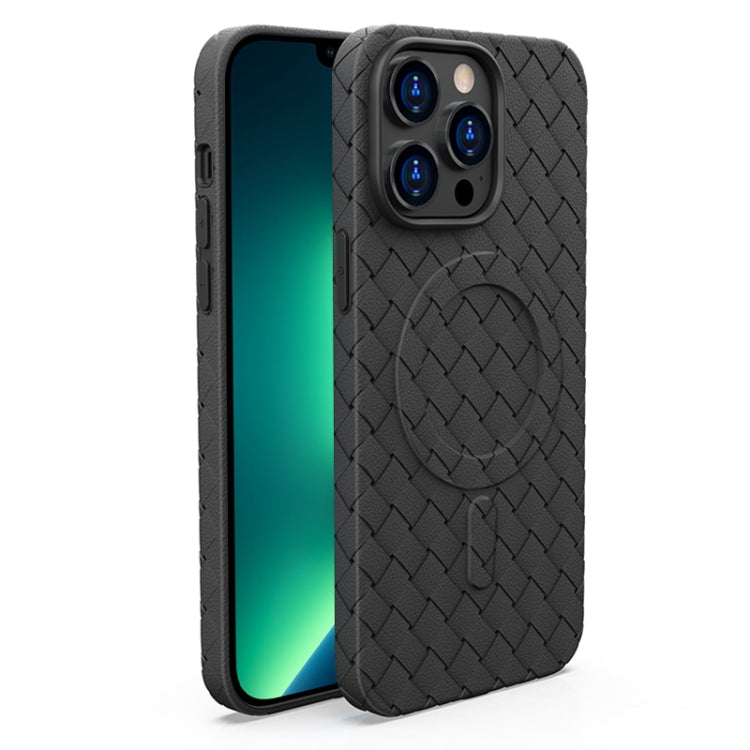 Woven Pattern MagSafe Magnetic Cooling Phone Case, For iPhone 14, For iPhone 14 Pro, For iPhone 14 Pro Max, For iPhone 13 Pro Max Woven Pattern MagSafe Magnetic Cooling Phone Case, For iPhone 14, For iPhone 14 Pro, For iPhone 14 Pro Max, For iPhone 13 Pro Max