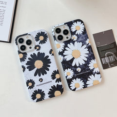 Frosted Daisy Film Phone Case, For iPhone 12 Pro Max, For iPhone 12 Pro, For iPhone 11, For iPhone 11 Pro Max, For iPhone XS / X, For iPhone XR, For iPhone XS Max