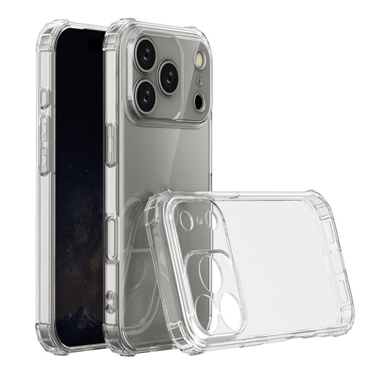 Stoßfeste, klare TPU-Telefonhülle mit vier Ecken, für iPhone 16 Pro Max, für iPhone 16 Pro, für iPhone 16 Plus, für iPhone 16, für iPhone 15 Pro Max, für iPhone 15 Pro, für iPhone 15 Plus, für iPhone 15