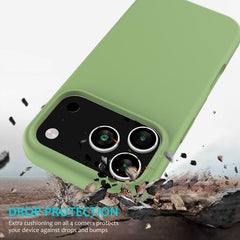 Solid Color Silicone Phone Case