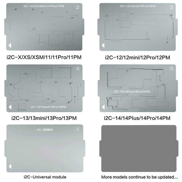 i2C T20 Intelligent Motherboard Middle Layered Heating Platform For iPhone X-14 Series, i2C T20 For iPhone X-14 Series i2C T20 Intelligent Motherboard Middle Layered Heating Platform For iPhone X-14 Series, i2C T20 For iPhone X-14 Series