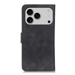 KHAZNEH Retro Texture Leather Phone Case