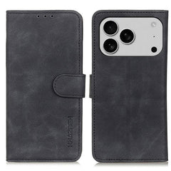 KHAZNEH Retro Texture Leather Phone Case