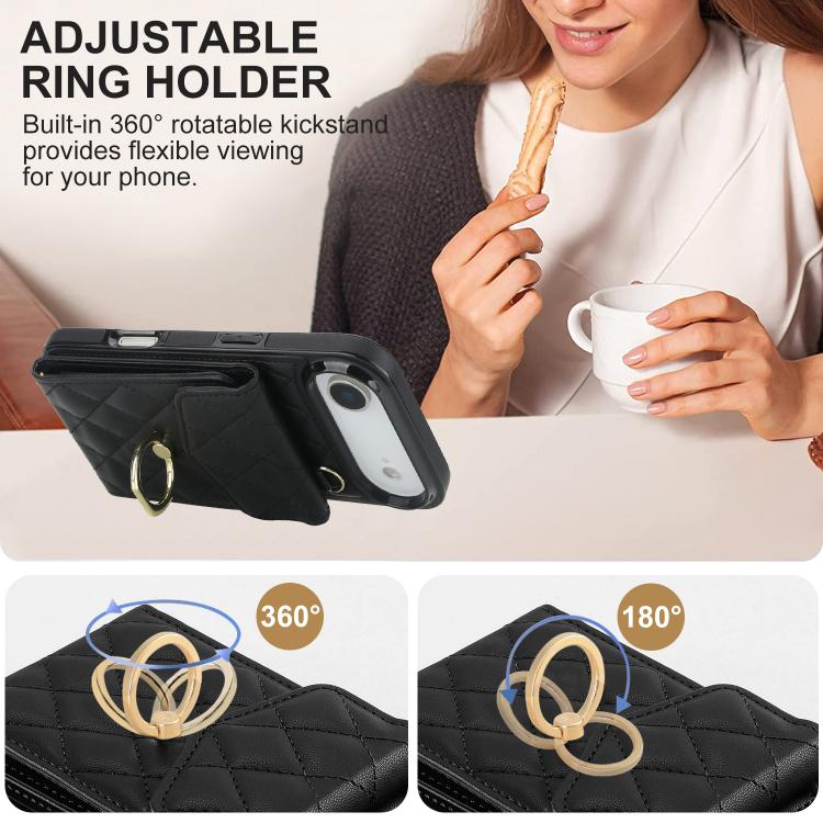 Funda para teléfono con textura rómbica y cordón largo, para iPhone 14 Pro, iPhone 15 Plus, iPhone 15, iPhone 14 Pro Max Funda para teléfono con textura rómbica y cordón largo, para iPhone 14 Pro, iPhone 15 Plus, iPhone 15, iPhone 14 Pro Max