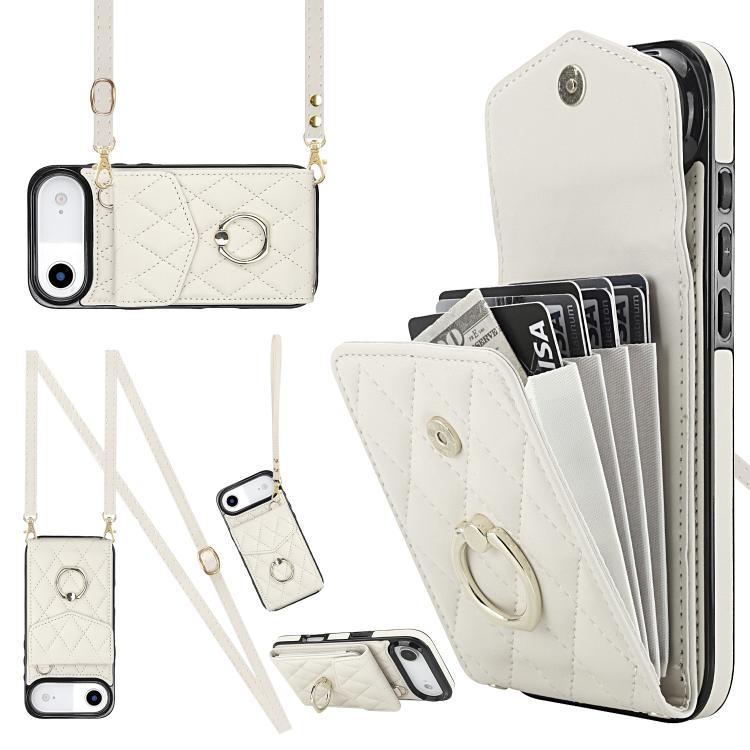 Funda para teléfono con textura rómbica y cordón largo, para iPhone 14 Pro, iPhone 15 Plus, iPhone 15, iPhone 14 Pro Max Funda para teléfono con textura rómbica y cordón largo, para iPhone 14 Pro, iPhone 15 Plus, iPhone 15, iPhone 14 Pro Max