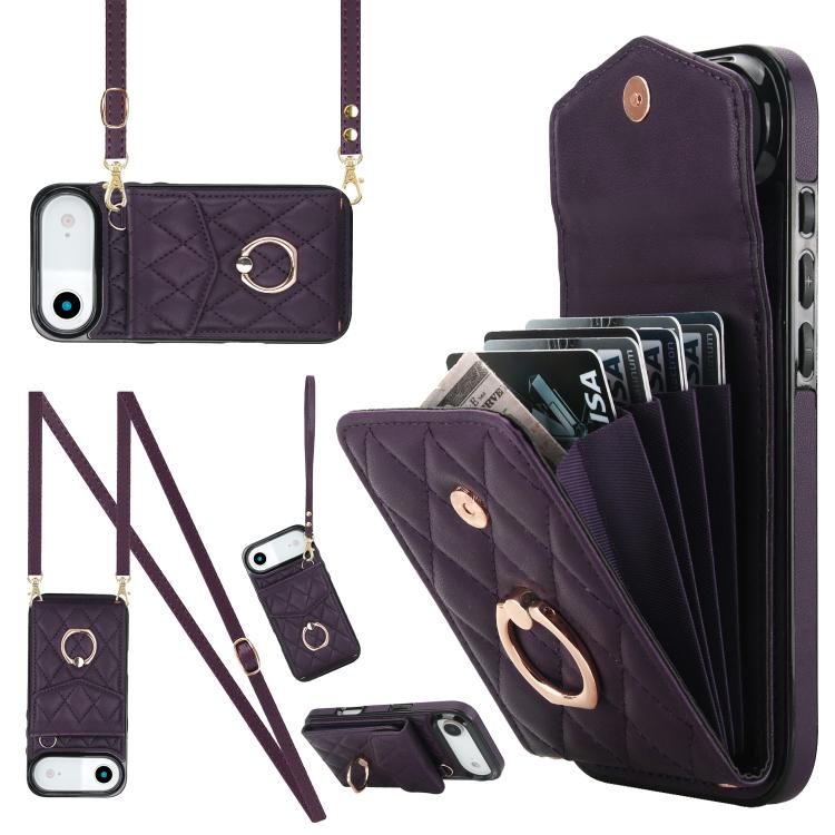 Funda para teléfono con textura rómbica y cordón largo, para iPhone 14 Pro, iPhone 15 Plus, iPhone 15, iPhone 14 Pro Max Funda para teléfono con textura rómbica y cordón largo, para iPhone 14 Pro, iPhone 15 Plus, iPhone 15, iPhone 14 Pro Max