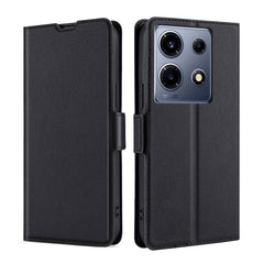 Ultra-thin Voltage Side Buckle Horizontal Flip Leather Phone Case