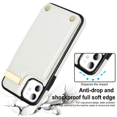 Metal Buckle Card Slots Phone Case, For iPhone 11, For iPhone 11 Pro, For iPhone XS Max, For iPhone 8 Plus / 7 Plus