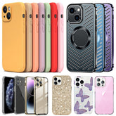 100-Pack Bulk Buy Phone Case, Clearance Cases Insanely Low Prices, Style and Color Match Randomly