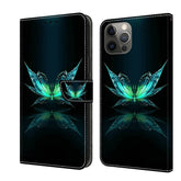 Crystal 3D Shockproof Protective Leather Phone Case