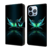 Crystal 3D Shockproof Protective Leather Phone Case