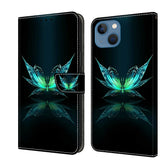 Crystal 3D Shockproof Protective Leather Phone Case