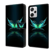 Crystal 3D Shockproof Protective Leather Phone Case