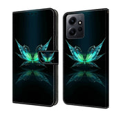 Crystal 3D Shockproof Protective Leather Phone Case