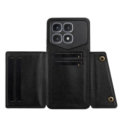 Double Buckle Card Slots Magnetic Phone Case