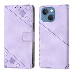 Skin-feel Embossed Leather Phone Case
