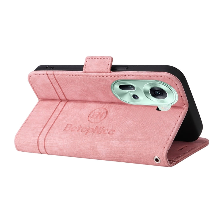 BETOPNICE Dual-side Buckle Leather Phone Case, For OPPO Reno11 5G Global, For OPPO A58 4G, For OPPO Reno10 5G Global/Reno10 Pro 5G Global, For OPPO Reno11 Pro 5G Global BETOPNICE Dual-side Buckle Leather Phone Case, For OPPO Reno11 5G Global, For OPPO A58 4G, For OPPO Reno10 5G Global/Reno10 Pro 5G Global, For OPPO Reno11 Pro 5G Global