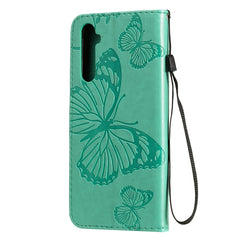 3D Butterflies Embossing Pattern Horizontal Flip Leather Case with Holder & Card Slot & Wallet