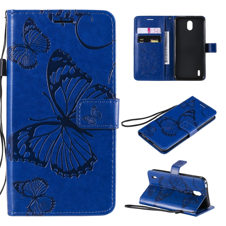 3D Butterflies Embossing Pattern Horizontal Flip Leather Case with Holder & Card Slot & Wallet 3D Butterflies Embossing Pattern Horizontal Flip Leather Case with Holder & Card Slot & Wallet