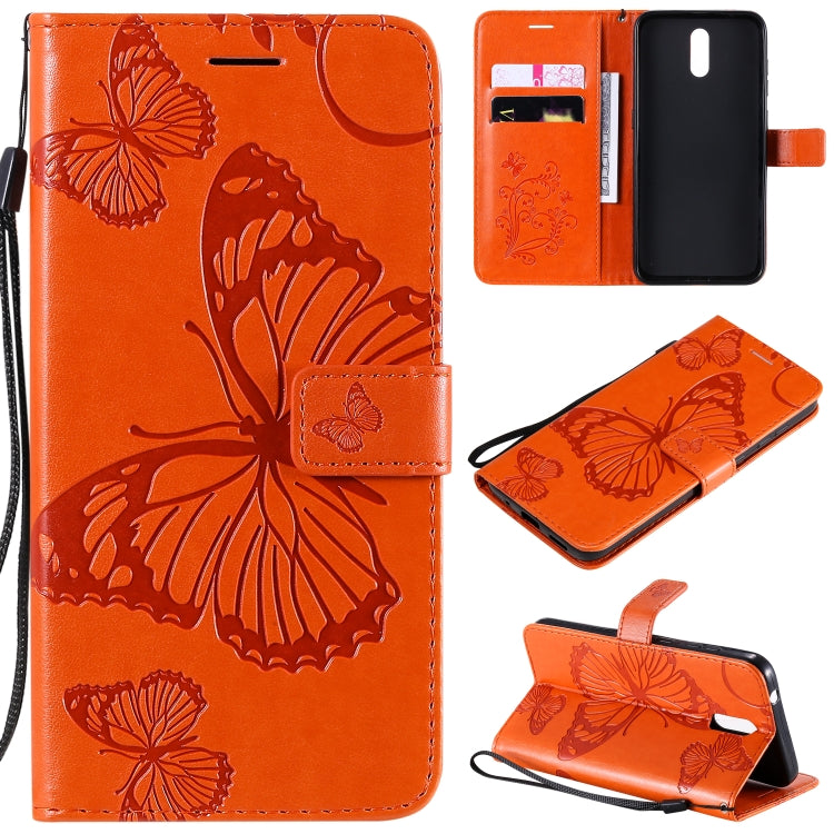 3D Butterflies Embossing Pattern Horizontal Flip Leather Case with Holder & Card Slot & Wallet 3D Butterflies Embossing Pattern Horizontal Flip Leather Case with Holder & Card Slot & Wallet