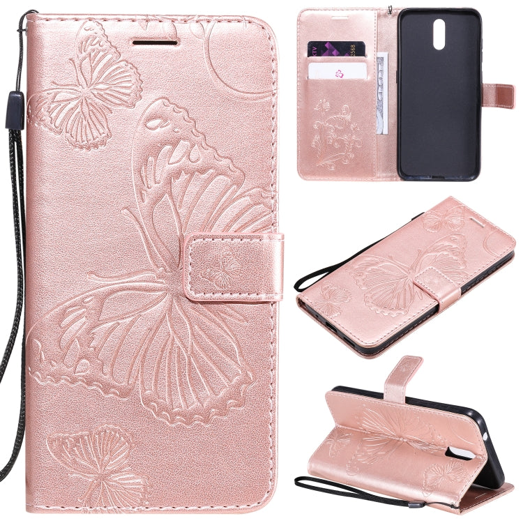 3D Butterflies Embossing Pattern Horizontal Flip Leather Case with Holder & Card Slot & Wallet 3D Butterflies Embossing Pattern Horizontal Flip Leather Case with Holder & Card Slot & Wallet