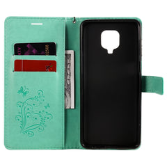 3D Butterflies Embossing Pattern Horizontal Flip Leather Case with Holder & Card Slot & Wallet