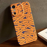 Painted Pattern Precise Hole PC Phone Case, For iPhone X / XS