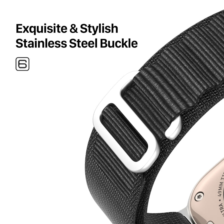 DUX DUCIS GS Series Nylon Loop Watch Band, For Apple Watch Series 4 44mm, For Apple Watch 42mm, For Apple Watch Series 4 40mm, For Apple Watch 38mm, For Apple Watch Series 3 38mm, For Apple Watch Series 3 42mm DUX DUCIS GS Series Nylon Loop Watch Band, For Apple Watch Series 4 44mm, For Apple Watch 42mm, For Apple Watch Series 4 40mm, For Apple Watch 38mm, For Apple Watch Series 3 38mm, For Apple Watch Series 3 42mm
