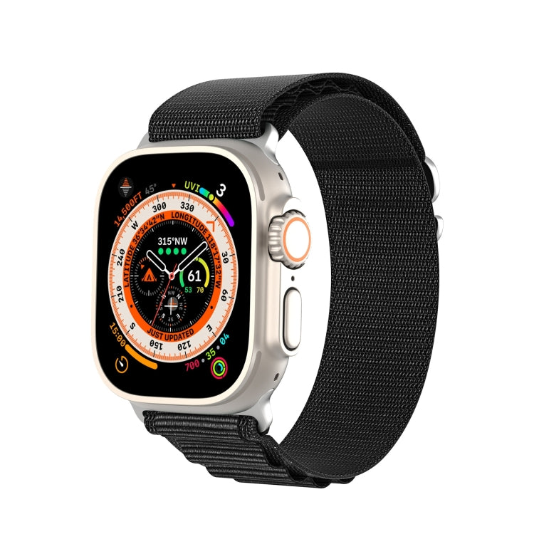 DUX DUCIS GS Series Nylon Loop Watch Band, For Apple Watch Ultra 49mm, For Apple Watch SE 2023 44mm, For Apple Watch SE 2023 40mm, For Apple Watch Ultra 2 49mm, For Apple Watch SE 2022 40mm, For Apple Watch Series 9 45mm DUX DUCIS GS Series Nylon Loop Watch Band, For Apple Watch Ultra 49mm, For Apple Watch SE 2023 44mm, For Apple Watch SE 2023 40mm, For Apple Watch Ultra 2 49mm, For Apple Watch SE 2022 40mm, For Apple Watch Series 9 45mm
