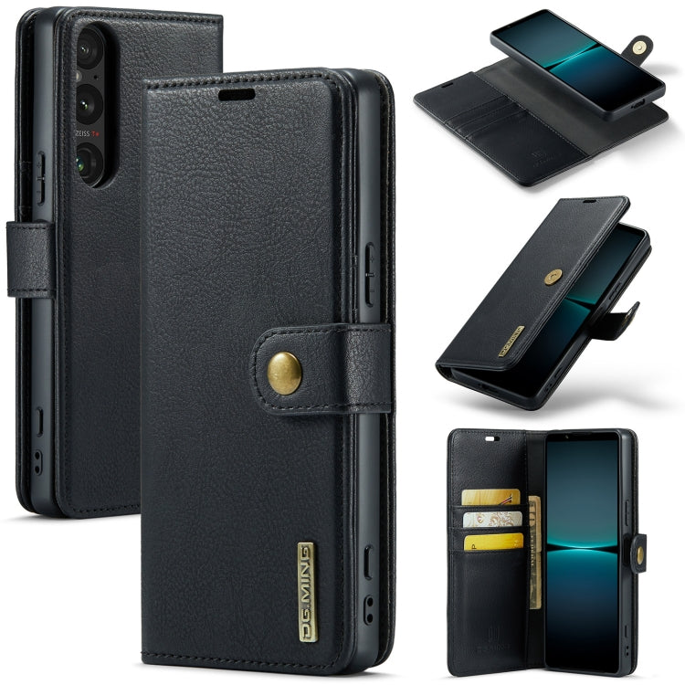 DG.MING Crazy Horse Texture Detachable Magnetic Leather Phone Case, For Sony Xperia 10 VI, For Sony Xperia 1 VI, For Sony Xperia 1 V, For Sony Xperia 10 V DG.MING Crazy Horse Texture Detachable Magnetic Leather Phone Case, For Sony Xperia 10 VI, For Sony Xperia 1 VI, For Sony Xperia 1 V, For Sony Xperia 10 V