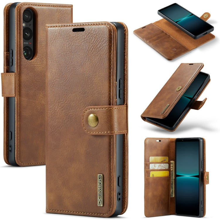 DG.MING Crazy Horse Texture Detachable Magnetic Leather Phone Case, For Sony Xperia 10 VI, For Sony Xperia 1 VI, For Sony Xperia 1 V, For Sony Xperia 10 V DG.MING Crazy Horse Texture Detachable Magnetic Leather Phone Case, For Sony Xperia 10 VI, For Sony Xperia 1 VI, For Sony Xperia 1 V, For Sony Xperia 10 V