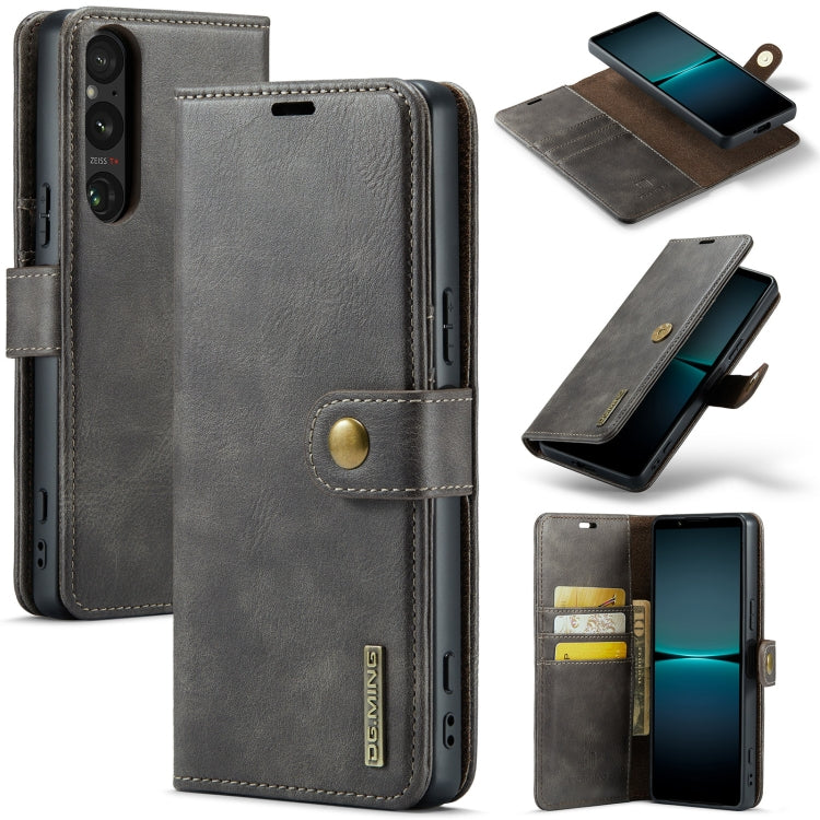 DG.MING Crazy Horse Texture Detachable Magnetic Leather Phone Case, For Sony Xperia 10 VI, For Sony Xperia 1 VI, For Sony Xperia 1 V, For Sony Xperia 10 V DG.MING Crazy Horse Texture Detachable Magnetic Leather Phone Case, For Sony Xperia 10 VI, For Sony Xperia 1 VI, For Sony Xperia 1 V, For Sony Xperia 10 V