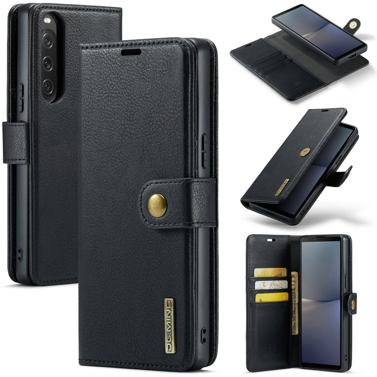 DG.MING Crazy Horse Texture Detachable Magnetic Leather Phone Case, For Sony Xperia 10 VI, For Sony Xperia 1 VI, For Sony Xperia 1 V, For Sony Xperia 10 V DG.MING Crazy Horse Texture Detachable Magnetic Leather Phone Case, For Sony Xperia 10 VI, For Sony Xperia 1 VI, For Sony Xperia 1 V, For Sony Xperia 10 V