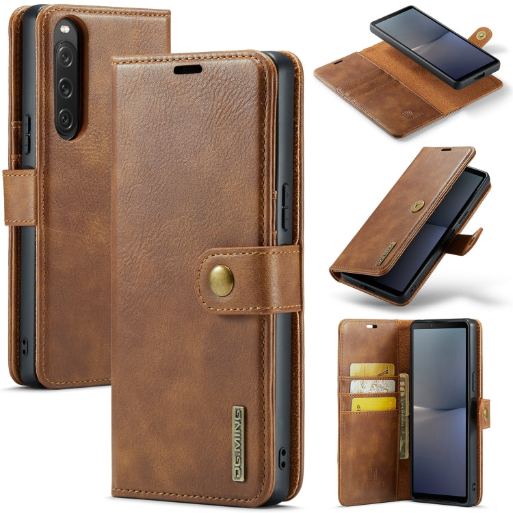 DG.MING Crazy Horse Texture Detachable Magnetic Leather Phone Case, For Sony Xperia 10 VI, For Sony Xperia 1 VI, For Sony Xperia 1 V, For Sony Xperia 10 V DG.MING Crazy Horse Texture Detachable Magnetic Leather Phone Case, For Sony Xperia 10 VI, For Sony Xperia 1 VI, For Sony Xperia 1 V, For Sony Xperia 10 V