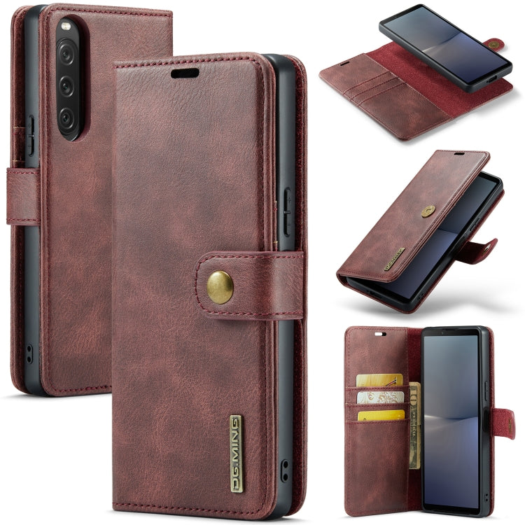 DG.MING Crazy Horse Texture Detachable Magnetic Leather Phone Case, For Sony Xperia 10 VI, For Sony Xperia 1 VI, For Sony Xperia 1 V, For Sony Xperia 10 V DG.MING Crazy Horse Texture Detachable Magnetic Leather Phone Case, For Sony Xperia 10 VI, For Sony Xperia 1 VI, For Sony Xperia 1 V, For Sony Xperia 10 V