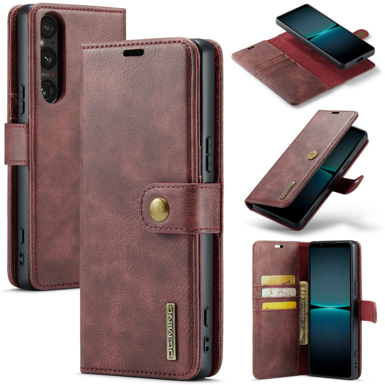 DG.MING Crazy Horse Texture Detachable Magnetic Leather Phone Case, For Sony Xperia 10 VI, For Sony Xperia 1 VI, For Sony Xperia 1 V, For Sony Xperia 10 V DG.MING Crazy Horse Texture Detachable Magnetic Leather Phone Case, For Sony Xperia 10 VI, For Sony Xperia 1 VI, For Sony Xperia 1 V, For Sony Xperia 10 V