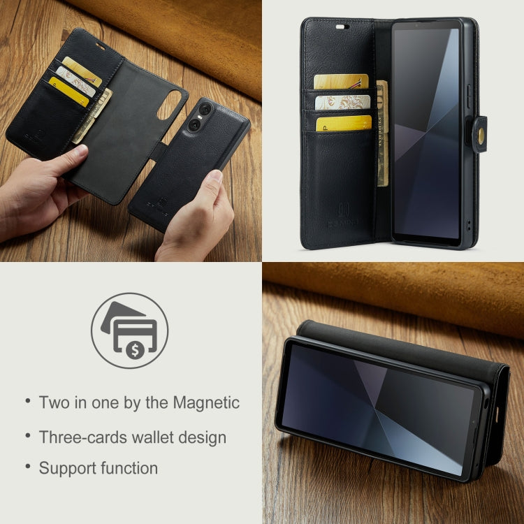 DG.MING Crazy Horse Texture Detachable Magnetic Leather Phone Case, For Sony Xperia 10 VI, For Sony Xperia 1 VI, For Sony Xperia 1 V, For Sony Xperia 10 V DG.MING Crazy Horse Texture Detachable Magnetic Leather Phone Case, For Sony Xperia 10 VI, For Sony Xperia 1 VI, For Sony Xperia 1 V, For Sony Xperia 10 V